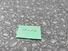 Gray Gemstone Pattern Fat Quarter Cotton Fabric 18×22″ Sewing Crafts