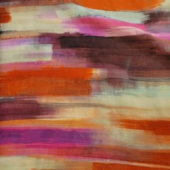 Brilliant Sunset… Streaks of Pinks, Creams, Cupro Soft Shirting – Tres Chic!