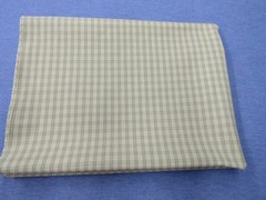 Sage Green Mini windowpane plaid fabric for quilting or apparel 2.4 yds x 54″