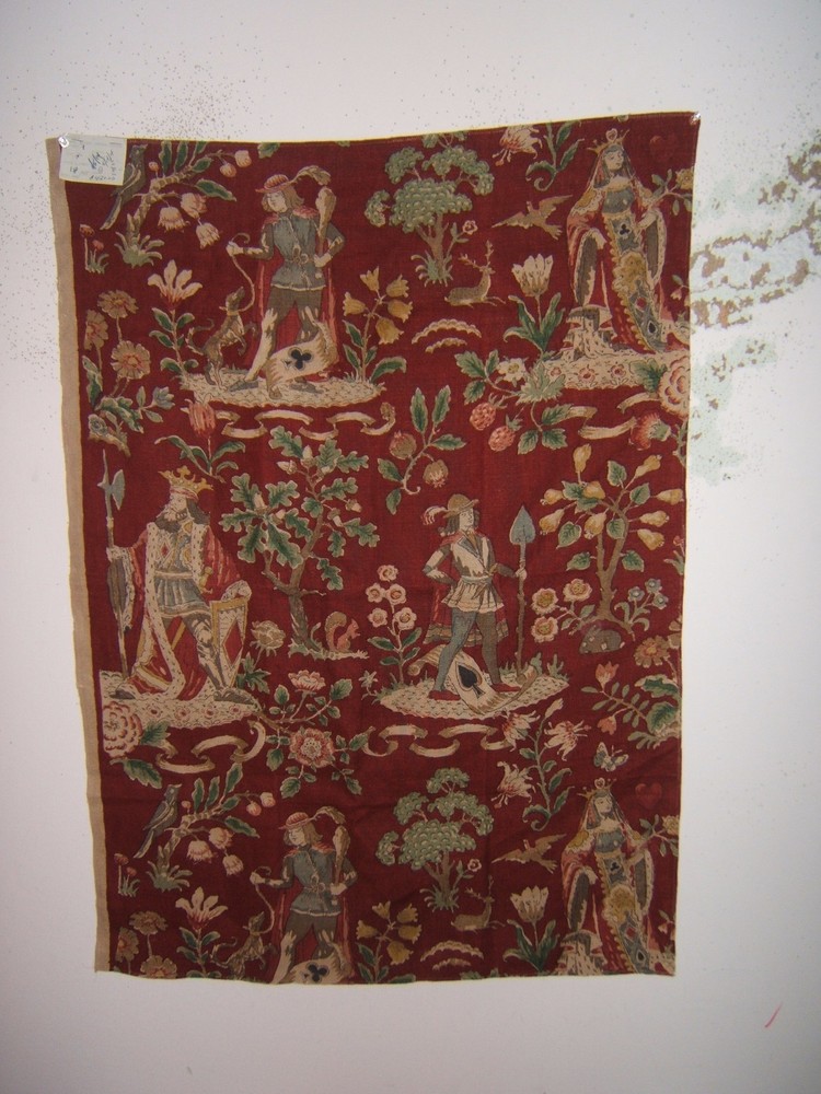 Lee Jofa, Royal Flush, Medieval Royal Court Theme, Handblocked, Var Colors/Sizes