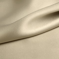 Champagne 100% Pure Mulberry Silk Fabric by the Yard