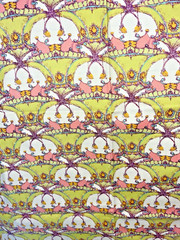 Pagoda Hill in Celery by Tina Givens for Free Spirit Fabrics 22″x20″