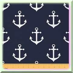 Nautical Design Upholstery Fabric 36×58 inches