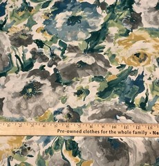 Lessandra Mist UV Fade Resistant Fabric, 100% Polyester, 54” Wide, 1 Yard