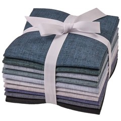 Craftido – 11 Options Solids with Tweed Tonals – Assorted Color Cotton Quilt…