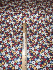 Moda 30s Playtime 100% cotton fabric LAST YARD 36×44 Floral Flowers 23370 18