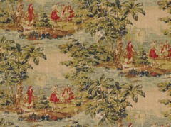 Bosporus Antique Red Covington Fabric