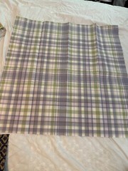 VTG Lot of 9 shades of blue + purple print designs fabrics remnants quality new