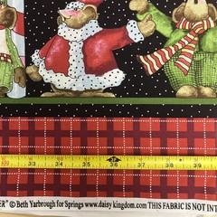 Daisy Kingdom Celebrate Your Socks Off Double Border Cotton by the 39″ L x 60″ W
