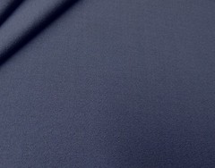 1+ Yards Light Weight Blue Crepe Weave 100% Wool Suiting XPY6104