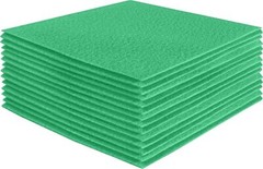 FabricLA | Acrylic Felt Fabric Pre Cut 10X10 Inch Square Sheets | 24 Pieces