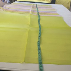 SILK Multicolor 1 Yard x 43 Inches Wide or 36 Inches x 43 Wide