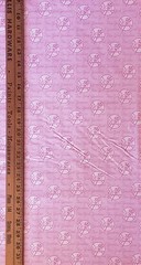PINK NY YANKEES Fabric Cotton Material Baseball 1/2 yard 18″ x 57″ NEW MLB
