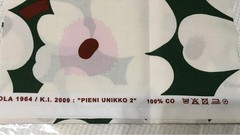 marimekko Fabric Mini Unikko 137x30cm/1.49×0.32yd marimekko marimekko marimekko