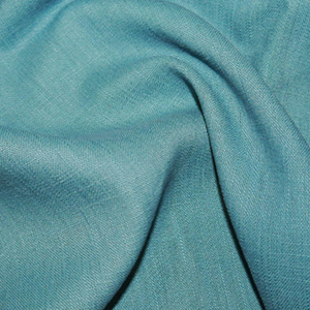 Washed Linen Canvas Fabric Material – TEAL