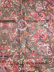 Ralph Lauren GALAHAD Fabric 72″ x 102″ Sateen Sheeting Medallion Old World 2 Yds