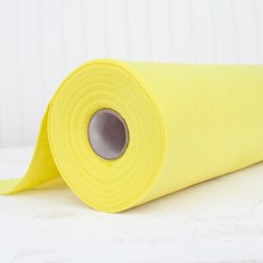 Premium Felt Roll – By The Yard – 36″ Wide – Light Yellow – Soft Wool-Like 1.2mm