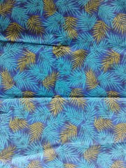 #8932 Serengeti Springs Industries Fabric Palm Leaves 31″ X 44″