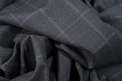 Exclusive for Drapers Five Stars Wool Suit Fabric 2.4m 270gr