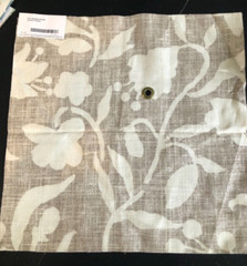 Lee Jofa GROUNDWORKS Soemba Shadow in Chocolate 17 1/2 x 17 3/4″ Fabric Sample