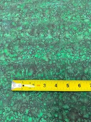 Green Splotchy different both sides 1 yard 100% Cotton Fabric Free Ship SBB2
