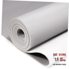 Auto Headliner Fabric Mesh Type with Foam Backing – Tube 74″ L × 60″ W Gray