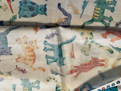 Hoffman International Fabrics – Colorful Cats Themed