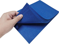Stiff Craft Felt Sheets, 2mm Thick Felt Fabric for Crafts, 12pcs 7 x 11.3 inch C