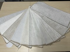 11 Pack Upholstery Samples Creamy Whites Ea ~17” X 19”