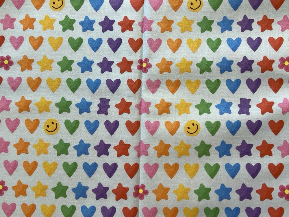 Paintbrush Studio – THREADS OF FRIENDSHIP- Rainbow Beads Blue-Cotton-36”x42”