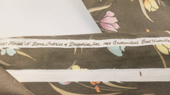 Vintage Fabric * Tulips * 100% Cotton – 116″ x 45″ House ‘ n Home Fabrics 1983