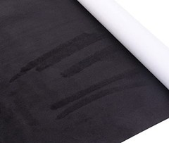 39.4in x 59in Microfiber Fabric Self-Adhesive Suede Look, Premium Synthetic Leat