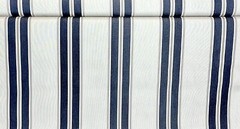 SUNBRELLA SHADE OUTDOOR WATERPROOF FABRIC NAVY TAUPE FANCY 4916 47″ WIDE BTY