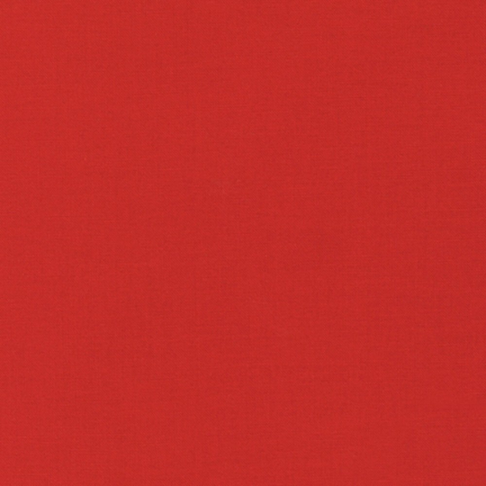 Kona Lipstick Red solid by Robert Kaufman 43″ Cotton Fabric Kona-Bone K001-1194