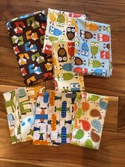 Lot Of Robert Kaufman Urban Zoologie Cotton Fabric Misc. Sizes Read Description