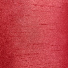 CHRISTMAS RED FAUX SILK DUPIONI FABRIC 58″ BY THE YARD DRESS DRAPERY DECOR