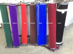 3′ Triple Velvet Fabric – Dark Brown – 45″ wide Acetate/Nylon – crafts,costumes