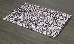 Indian New Black & White Dressmaking Cotton Fabric Floral Curtains Fabric 7 Yard