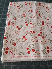 Christmas Eve Floral Blenders Silver by Lella Boutique for Moda 3/4 Yards