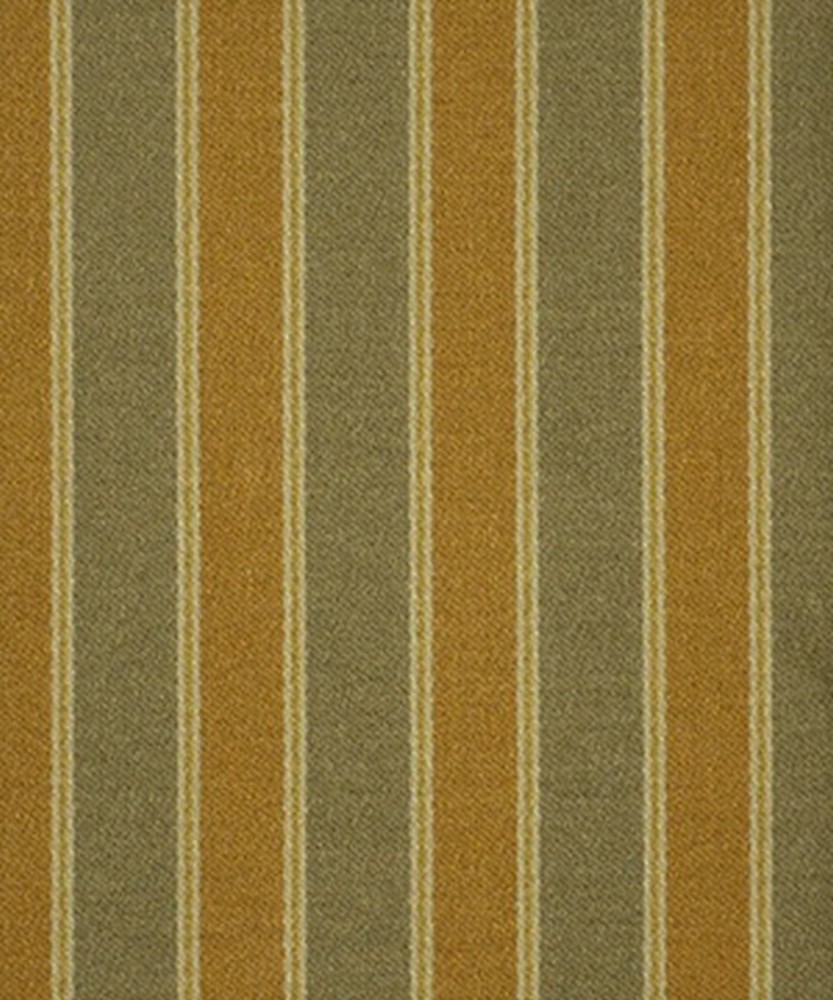 Fabric Robert Allen Beacon Hill Tamora Cognac Juniper Silk Striped Drapery JJ44