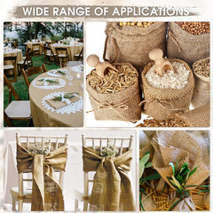 Burlap Fabric – Garden Burlap Fabric Roll Natural Jute Outdoor Fabric Burlap Wee