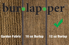 Burlapper Burlap, 12 Inch x 10 Yards, Natural 12 oz Jute Fabric Roll