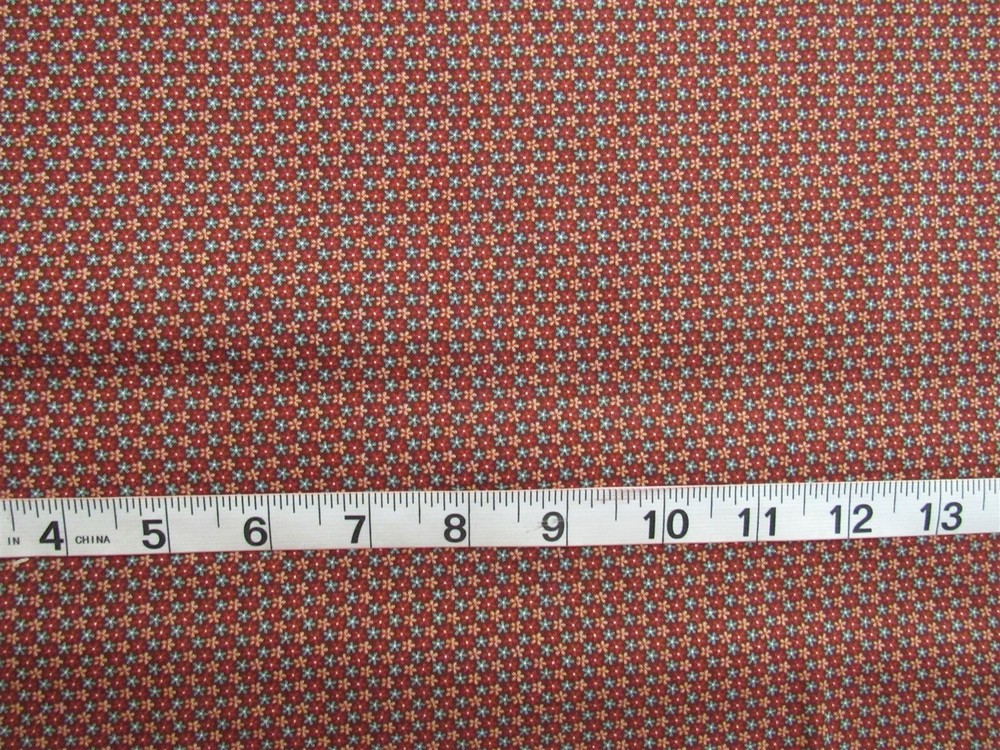 1 7/8 yd Cotton Fabric “Hearts & Flowers” by Joan Kesslers for Concord Fabrics