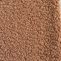 Double Sided Brown Teddy Bear Fleece & Corduroy Fabric 11″x59″ Sewing Remnant