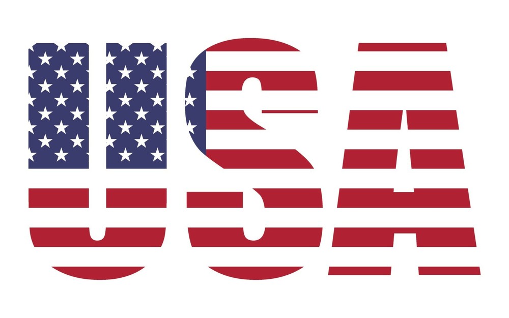 USA #2 – 8″ x 10″ – T Shirt Hoodie Iron On Transfer