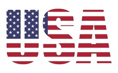USA #2 – 8″ x 10″ – T Shirt Hoodie Iron On Transfer