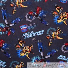 BonEful FABRIC FQ Cotton Quilt White Blue Cloud Sky Winnie the Pooh Disney Kite