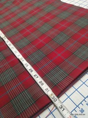 Vintage Pendleton 100% Wool Plaid Fabric Remnant – 60″ Wide x 1 3/8 Yards