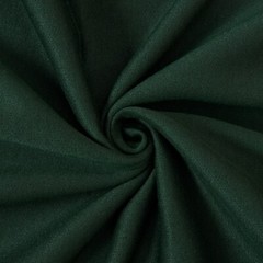Hunter Green Polyester Cotton Sweatshirt Fleece Fabric – 60″ Wide – by the Yard