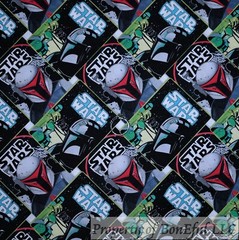 BonEful Fabric FQ Cotton Quilt B&W Gray Red Spiderman Super Hero City Spider Web